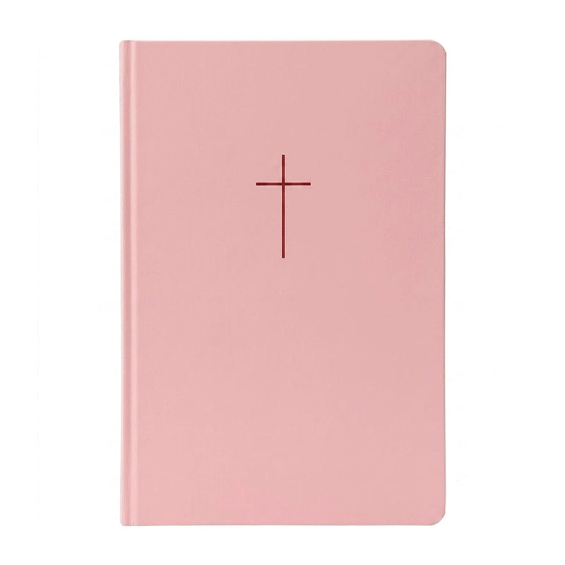 Bíblia Sagrada | NAA | Letra Grande | Capa Dura Cruz Rosa Com Espaço para Anotações