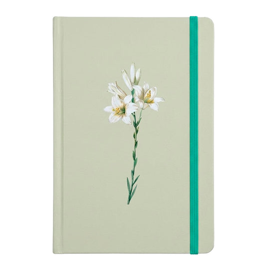 Caderno Moleskine | Com Pauta | Lírios