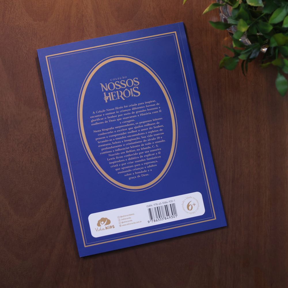 Coleção Nossos Heróis | C.S Lewis | Carol Bazzo