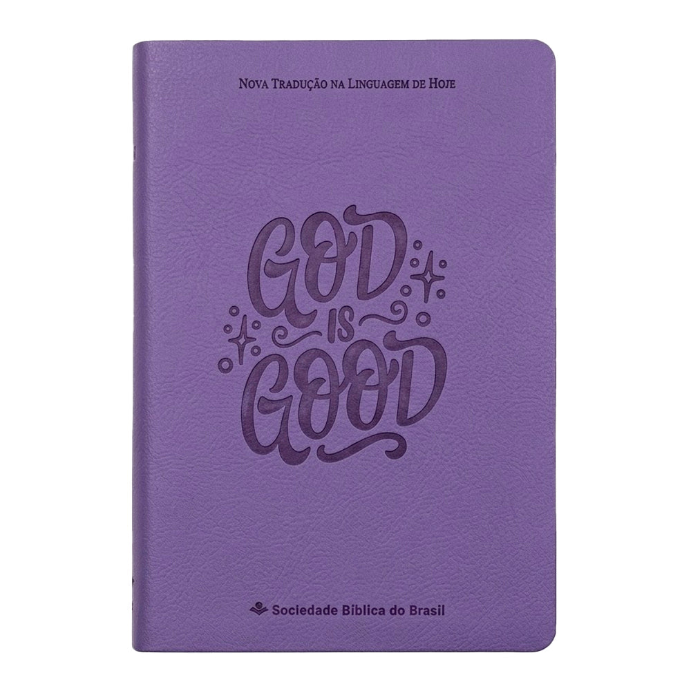 Bíblia Sagrada God Is Good | NTLH | Capa Lavanda