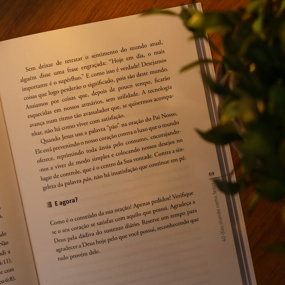 Devocional Dia a Dia Com Deus | 40 Dias Orando Como Jesus