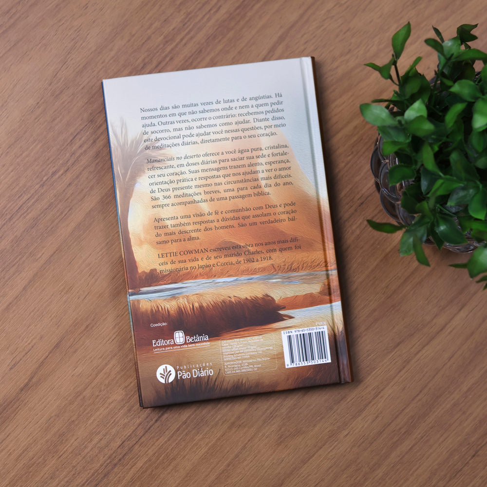 Devocional Mananciais no Deserto | Lettie Cowman | Capa Dura